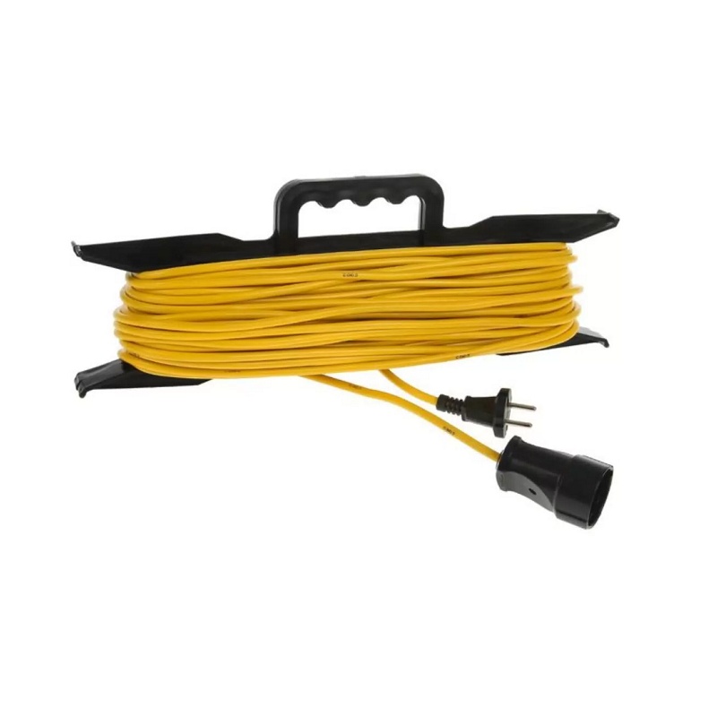 Удлинитель силовой на рамке 481S-5104, 1 гнездо, ПВС, 1300 Вт, б/з, 40 м