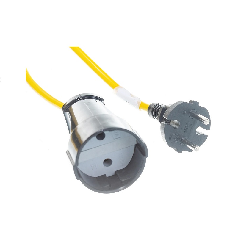 Удлинитель силовой на рамке 481S-5101, 1 гнездо, ПВС, 1300 Вт, б/з, 10 м