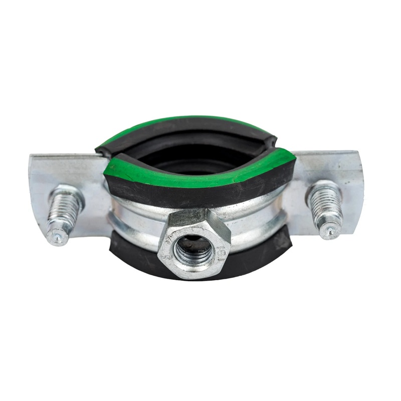 Хомут для труб 3/4" (25-28 мм) с уплотнителем и гайкой М8/1х20 мм