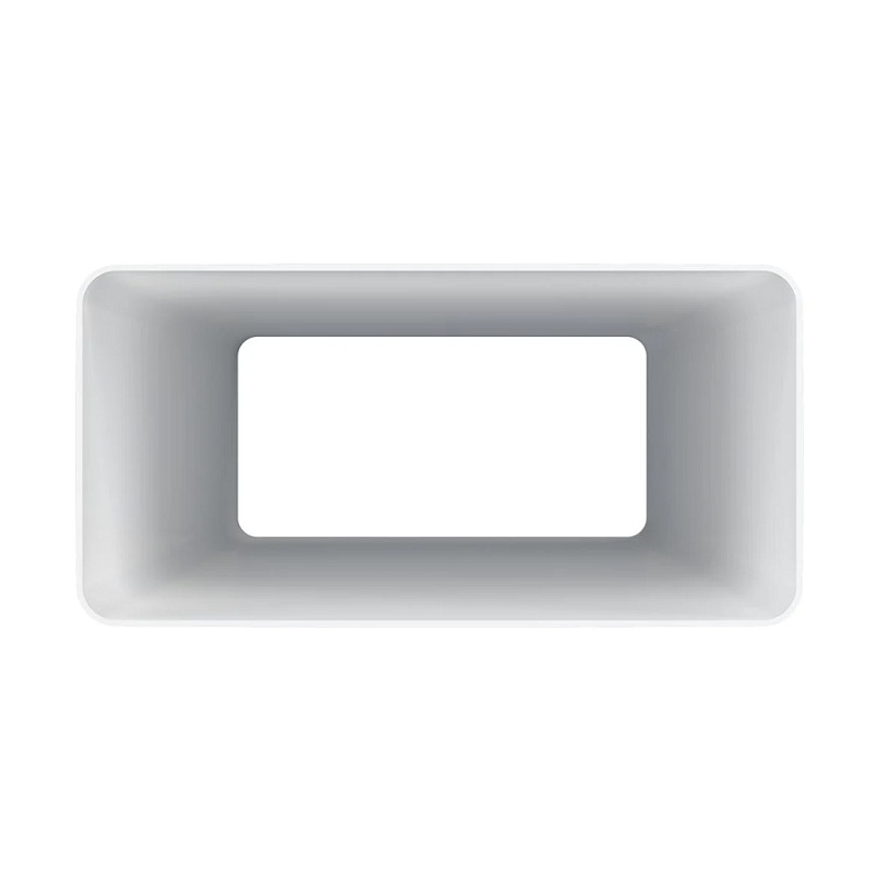 Канал (воздуховод) плоский Era 620ВП, 204х60 мм (0,5 м), пластик