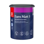 Краска интерьерная Tikkurila Euro Matt 3 база A гл/мат (0,9 л)