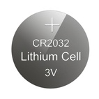 Элемент питания литиевый, тип CR2032, дисковый (табл.), 3 В, 220 мА*ч