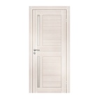 Полотно дверное Olovi Орегон, со стеклом, дуб белый, б/п, б/ф (600х2000 мм)
