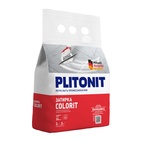 Затирка Plitonit Colorit светло-серая, 2 кг