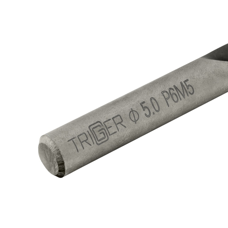 Сверло по металлу Trigger 73250 Р6М5 5,0 мм (уп. 2 шт.)