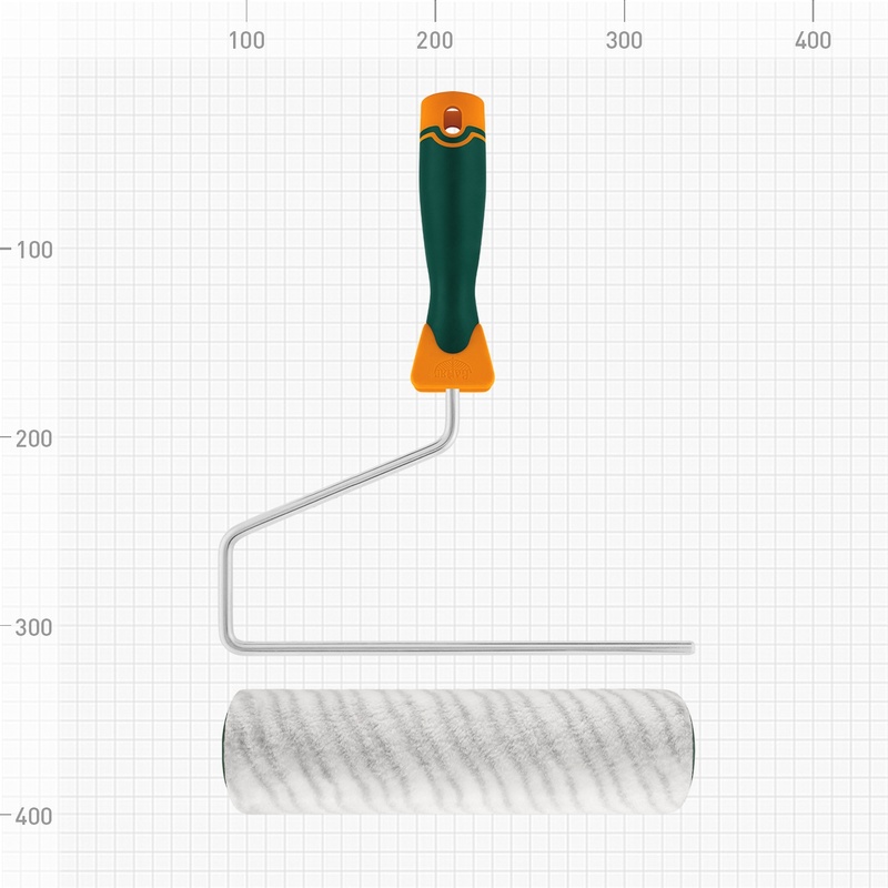 Валик Варяг 32832 полиакрил с бюгелем, ворс 12 мм, 250 мм