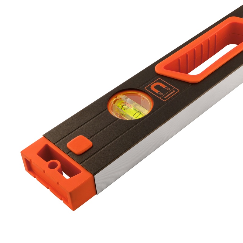 Уровень Варяг 40372 КТ 60-2 магнитный, усиленный, 3 глазка, 600 мм