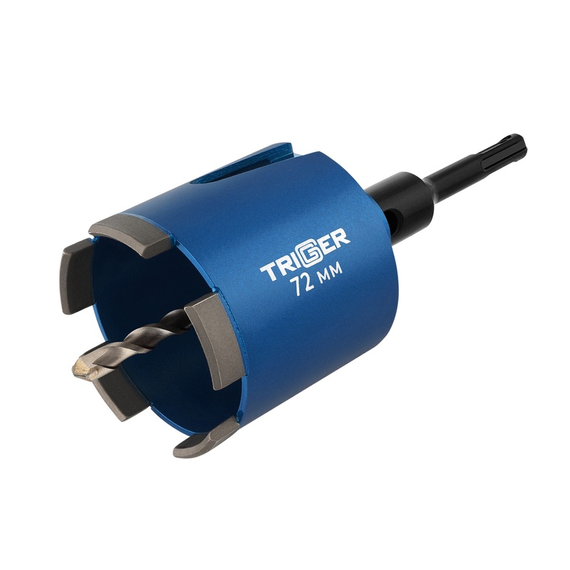 Коронка алмазная Trigger 78071 SDS+ 72 мм