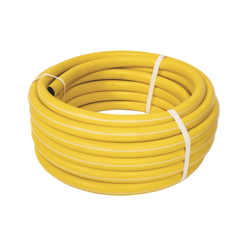 Шланг поливочный армированный Farina 93321 желтый 1", 15 м