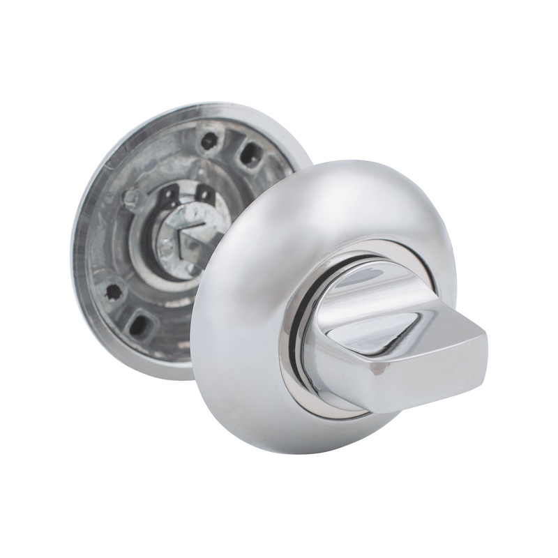 Завертка WC дверная SCHLOSS 82002 никель 50 мм (5/100)