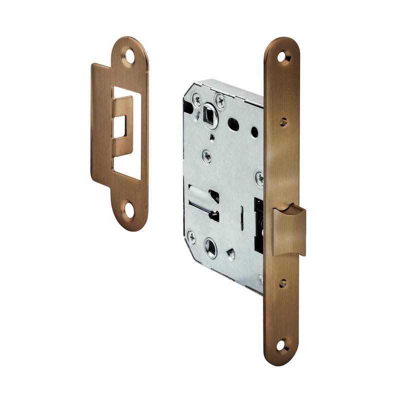 Замок 6570 с ответной планкой SCHLOSS 83001 бронза (10/100)