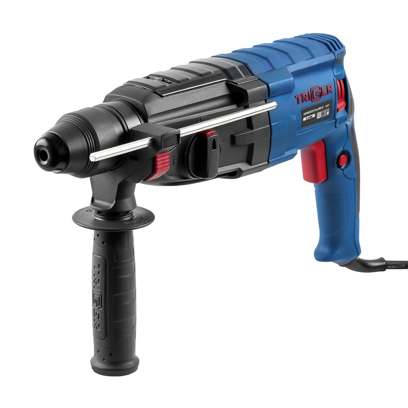 Перфоратор сетевой Trigger 20027, SDS-plus 28 мм 800 Вт 3 режима 3,2 Дж, L кабеля=4 м,кейс