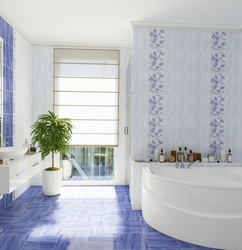 Плитка напольная Axima Агата, голубая, 327х327х8 мм