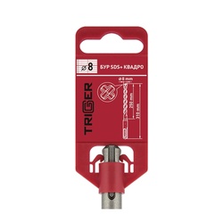 Бур Trigger Quadro 78483 SDS+ 8х250/310 мм