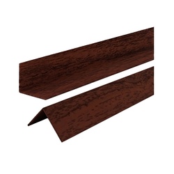 Угол отделочный из ПВХ Ideal, махагон, 2700х20х20 мм