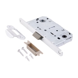 Защелка дверная Code Deco 5300-P-WC-CR, под WC завертку, хром