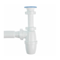 Сифон бутылочный Orio А-3202, 1 1/4"х40 мм, малый корпус, решетка d=63мм