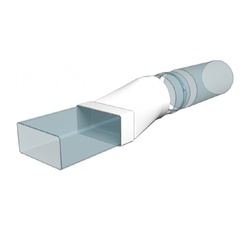 Переходник эксцентриковый Era 612СП10КП, 120х60 мм d=100 мм