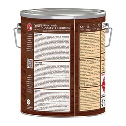 Антисептик Текс Bioteks состав 2в1 мореный дуб (2,7 л)