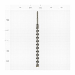 Бур Trigger 88011 SDS-Max (двойная спираль, 4 резца), 30х415/540 мм