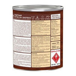 Антисептик Текс Bioteks состав 2в1 палисандр (0,8 л)