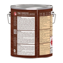 Антисептик Текс Bioteks состав 2в1 махагон (2,7 л)