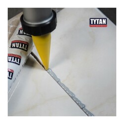 Герметик полиуретановый Tytan PU 40, серый RAL 7045 (0,6 л)