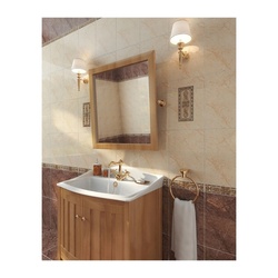 Плитка настенная верх Axima Альпы, светло-коричневая, 200х300х7 мм