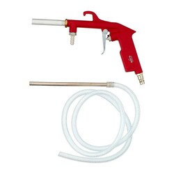 Пневмопистолет пескоструйный Elitech Рапид 013800, 142 л/мин, диаметр сопла 6 мм, со шлангом