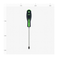 Отвертка Варяг 86049 шестигранный стержень PZ 2х100 мм