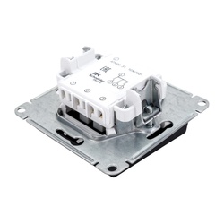 Выключатель с/у Atlasdesign ATN001031, 3 клавиши, б/инд, карбон