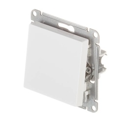 Переключатель с/у Atlasdesign ATN000171, 1 клавиша, б/инд, белый