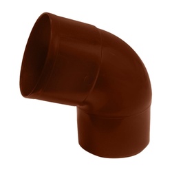 Отвод соединения трубы 67 Variform North, d=80, коричневый