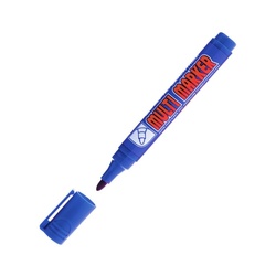 Маркер перманентный синий линия 1-5 мм