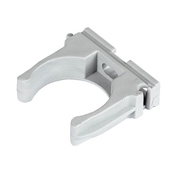 Держатель-клипса для труб d=32 мм, серый (10 шт.)