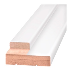 Порог дверной Olovi, 70х837 мм, ламинированный, беленый дуб