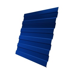 Профнастил С-8, RAL 5005, 1200х1500х0,35 мм