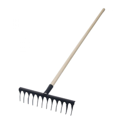 Грабли витые 12 зубьев, с черенком