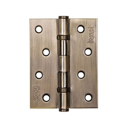 Петля универс. SCHLOSS 21011 2ВВ 100х75х2,5 мм, бронза (2шт) (10/40)