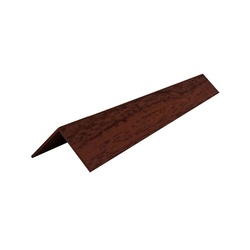 Угол отделочный из ПВХ Ideal, махагон, 2700х20х20 мм