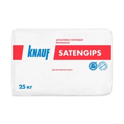 Шпаклевка гипсовая Knauf Satengips, 25 кг