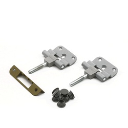 Стоевые дверной коробки Olovi, М21, серая RAL7040, универс., 2 петли