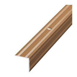 Порог угловой Лука ПУ 05-1800-083, бук (1,8 м х 20 мм х 20 мм)
