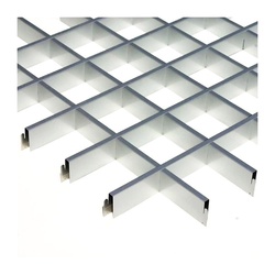 Элемент "папа" для решётки грильято 100х100 мм, L=600 мм, h=40 мм, серебро