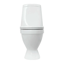 Унитаз-компакт Sanita Лада стандарт, косой выпуск, 610х342х780 мм