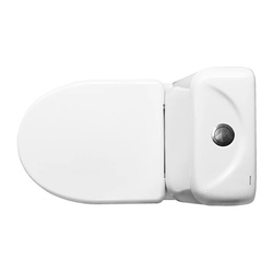 Унитаз-компакт Sanita Идеал комфорт, косой выпуск, 610x335x775 мм