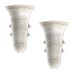 Угол внутренний Ideal Классик, клен белый, 55 мм (2 шт)