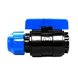 Кран шаровый Spektr компрессионный, комбинированный PN16 ВР 25х3/4"